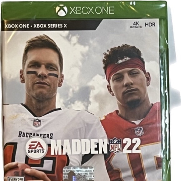 Madden NFL 22 Microsoft Xbox One Football‎ Video Game Brady Mahomes AFC NFC